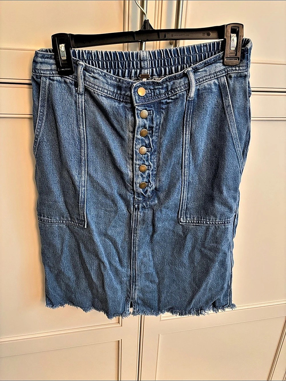 YFB Young Fabulous Broke Denim Skirt